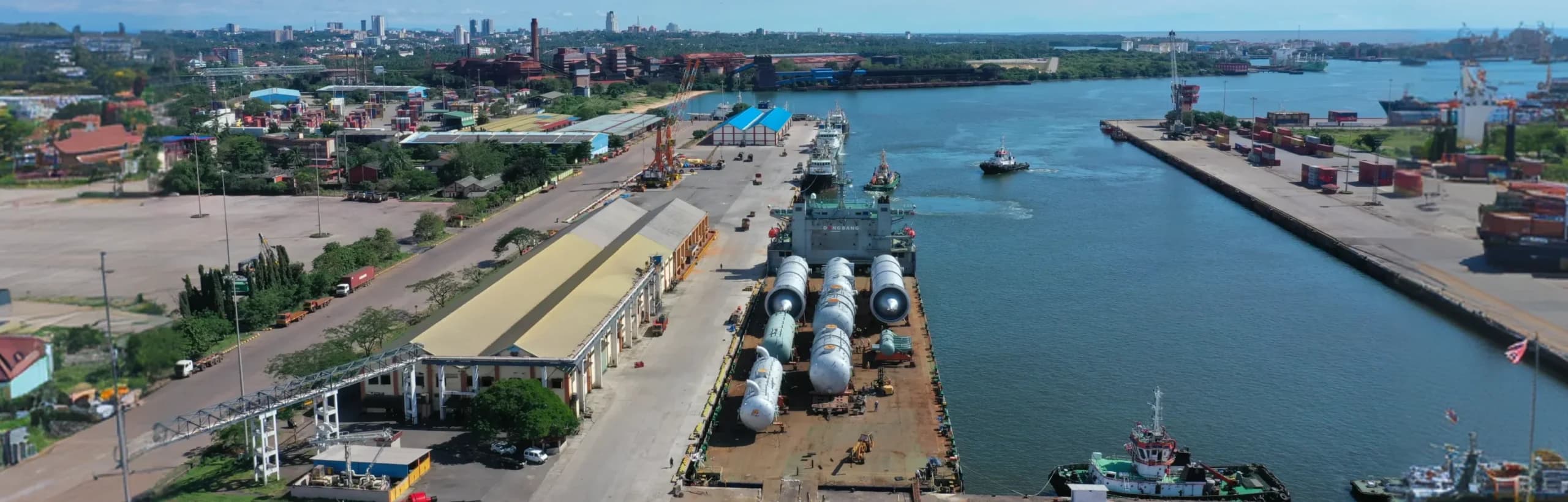 Mormugao Terminal Aerial View